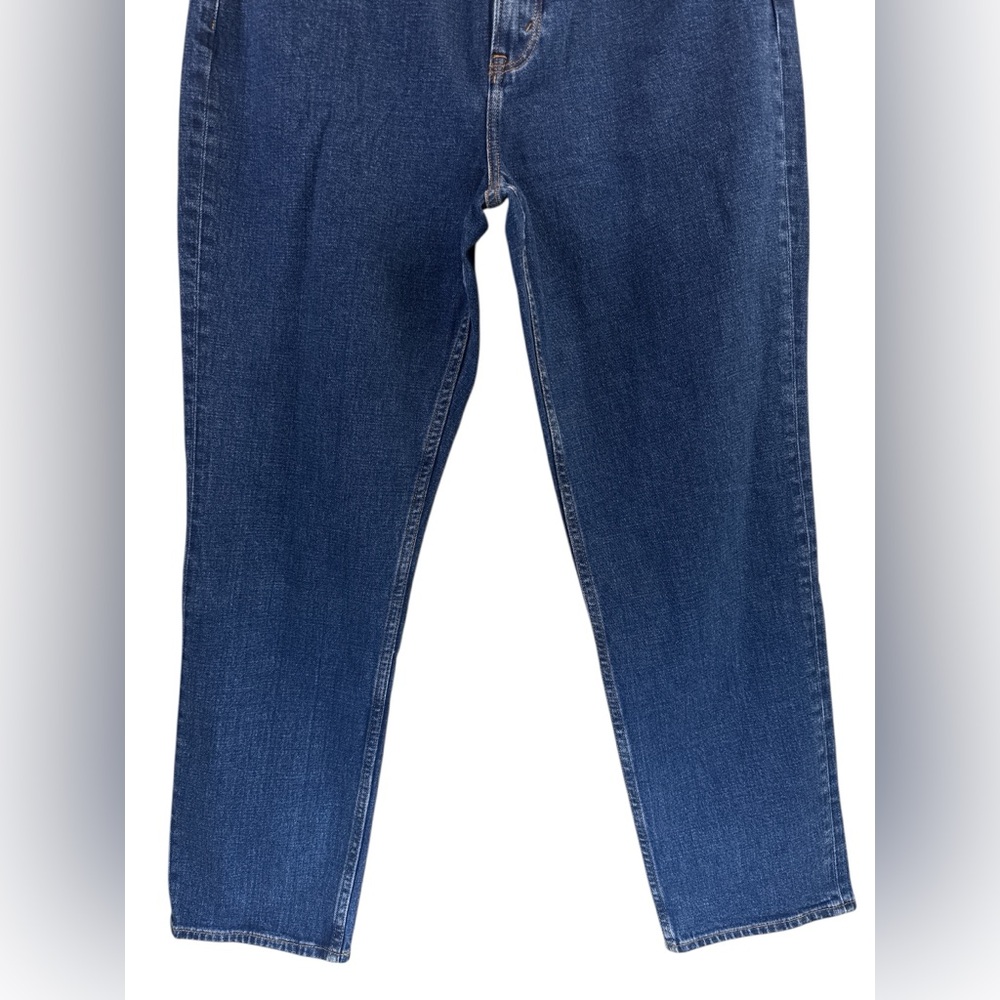 Abercrombie & Fitch Ultra High Rise Curve Love Ankle Straight Jeans size 31/12L - Picture 7 of 15